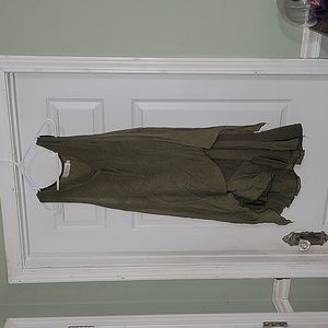 Pretty Angel Olive Green dress. Sz Large